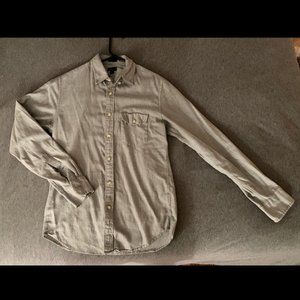 J. Crew Slim Brushed Twill Shirt - Small